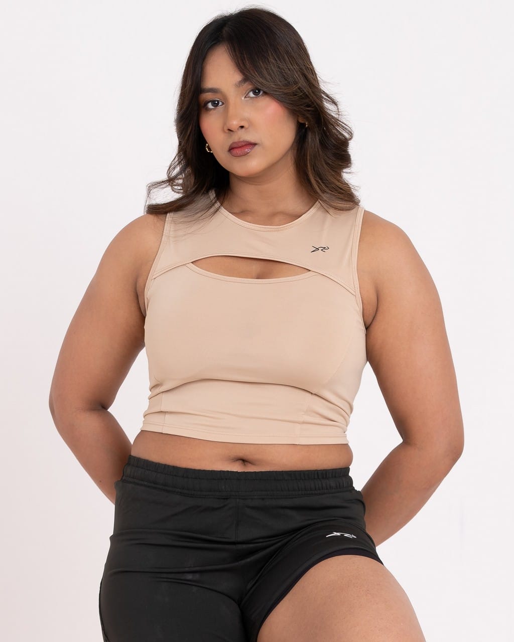 Nova Keyhole Tank Beige-01