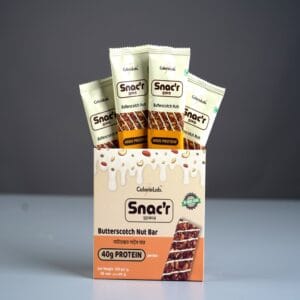 SNACR White Butterscotch Protein Nut Bar 4 Pack
