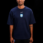DOUR x BFF Official Oversized Tee – Navy
